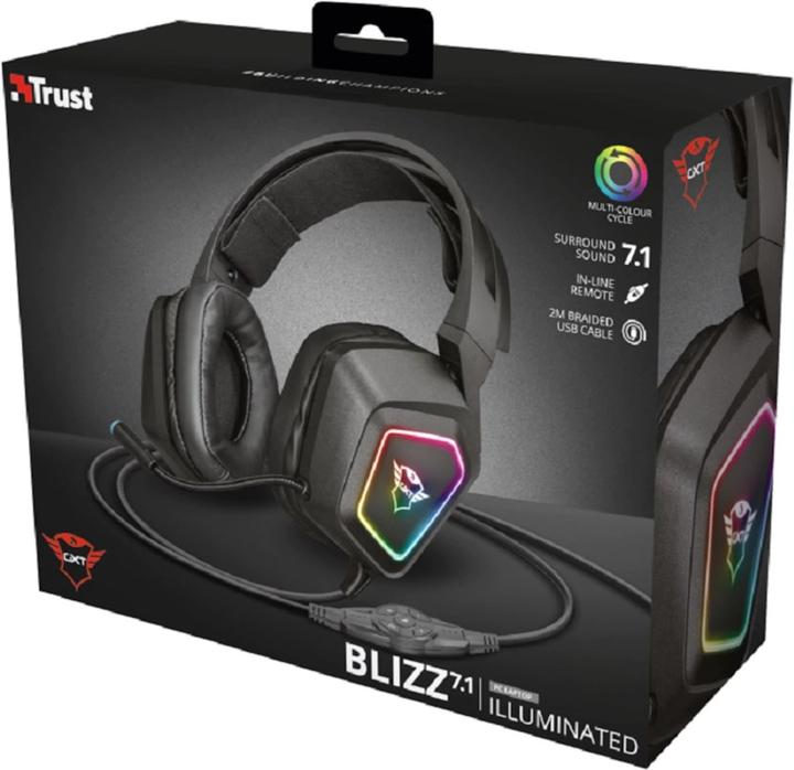 Image du produit Trust GXT 450 Blizz RGB 7.1 (Filaire)