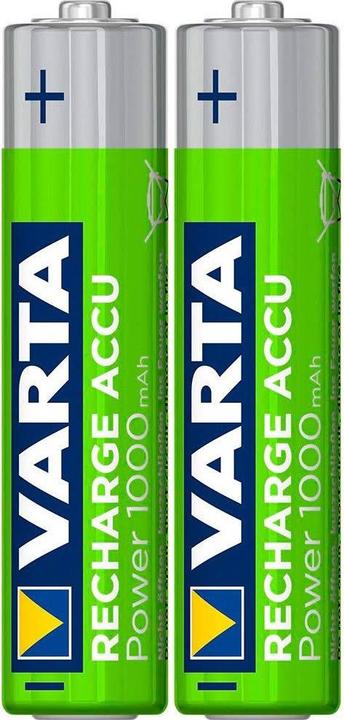 Actual product image Varta Recharge Accu Power (2 pcs., AAA, 1000 mAh)