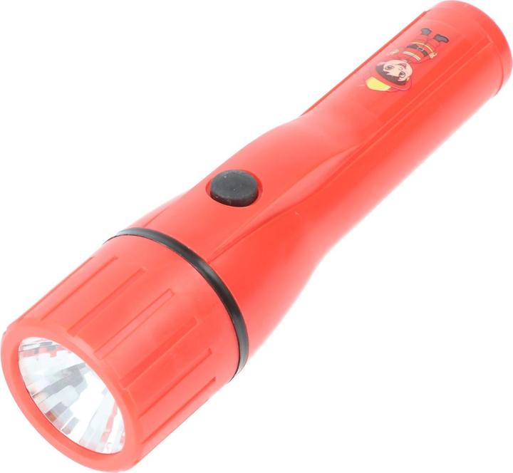Produktbild AccuCell LED Kindertaschenlampe im tollen Feuerwehrmann Design, einfach zu bedienen