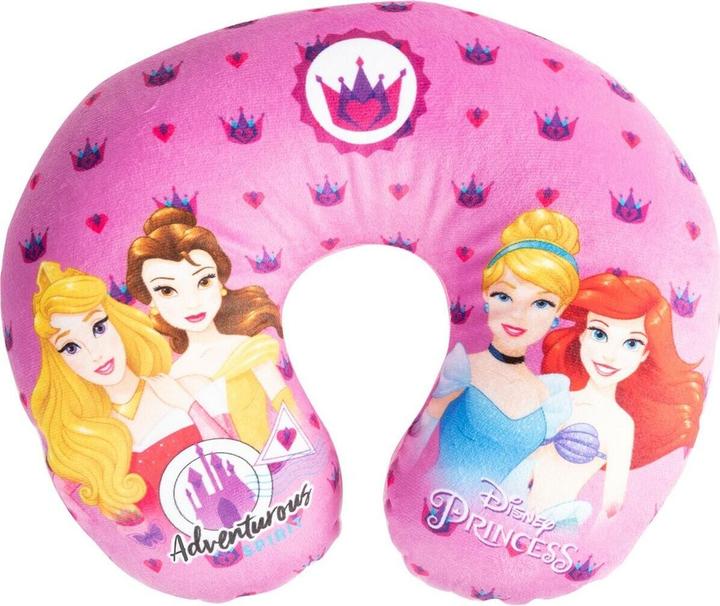 Immagine prodotto Disney Princess Cuscino da collo da viaggio Aurora Bel Ariel Cinderella (Cuscino per testa e collo)