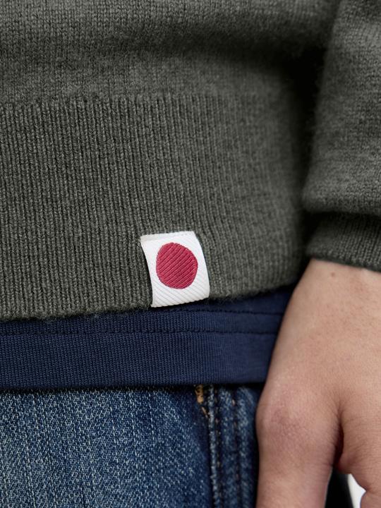 Produktbild Jack & Jones RDD Einfarbig Strickpullover Strickpullover (XL)