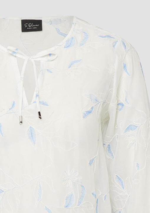 Immagine prodotto s.Oliver Bluse mit Raffungen und Bindeband (42)