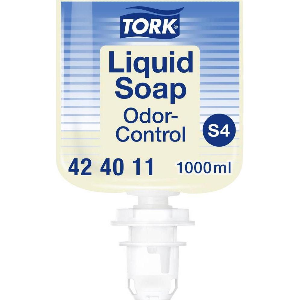 Tork, Handseife, Geruchsregulierende Hand Flüssigseife S4 (Flüssigseife, 1000 ml)