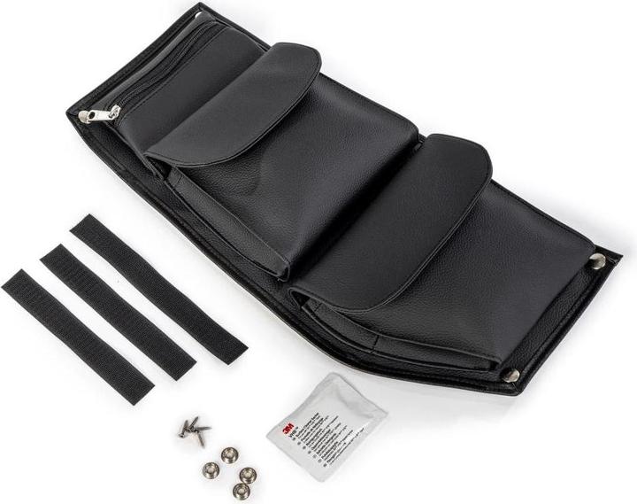 Actual product image VanEquip Organiser storage pocket D-pillar detachable zip pocket