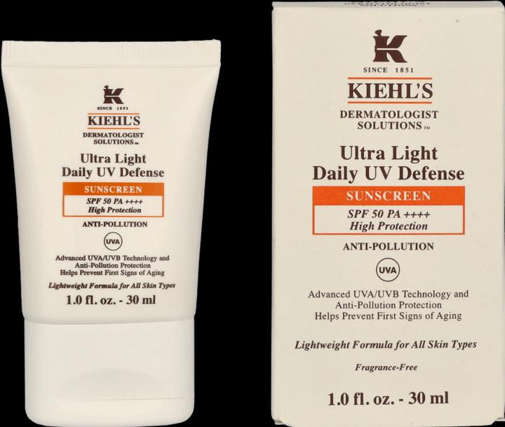 Produktbild Kiehl's Ultra Light Daily UV Defense SPF50 (Sonnencreme, SPF 50, 30 ml, 52 g)