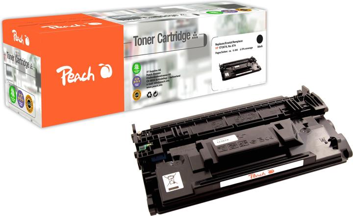 Image du produit Peach Toner HP No. 87A (CF287A) Noir (CF)