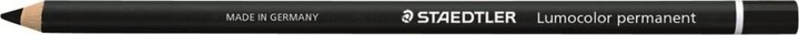 Actual product image Staedtler Lumocolor Permanent - Glasochrom - Marker (Black, 2 mm, 1 x)