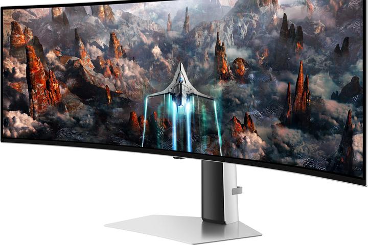 Actual product image Samsung Odyssey OLED G9 - G93SC (5120 x 1440 pixels, 49")