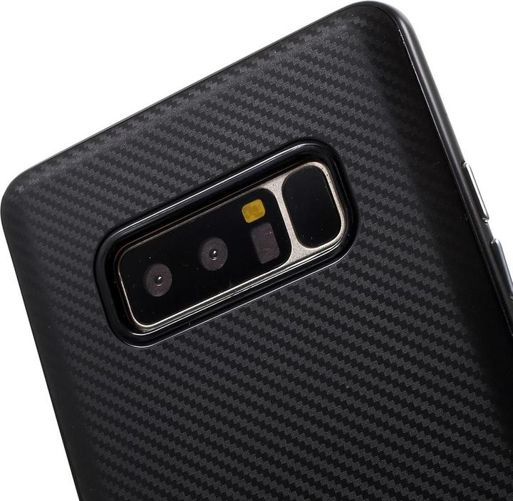 Produktbild König Design Handyhülle für Samsung Galaxy S6 Edge Schutzcase Backcover Bumper Etuis Schwarz (Samsung Galaxy S6 Edge)