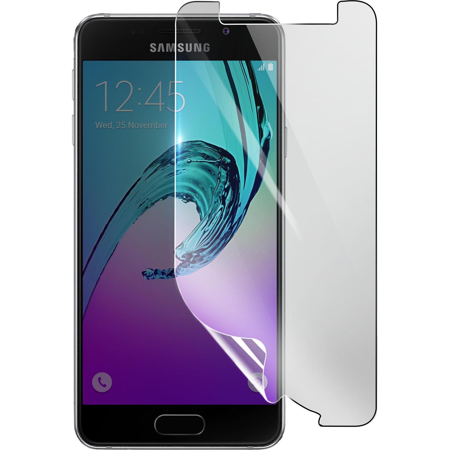3MK Hydrogel Bildschirmfolie für Samsung Galaxy A3 2016 (1 Stück, Samsung Galaxy A3 (2016)), Smartphone Schutzfolie, Tra...