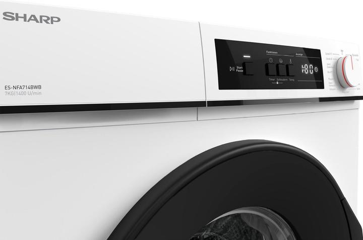 Produktbild Sharp ES-NFA714BWB-DE (7 kg, Links)