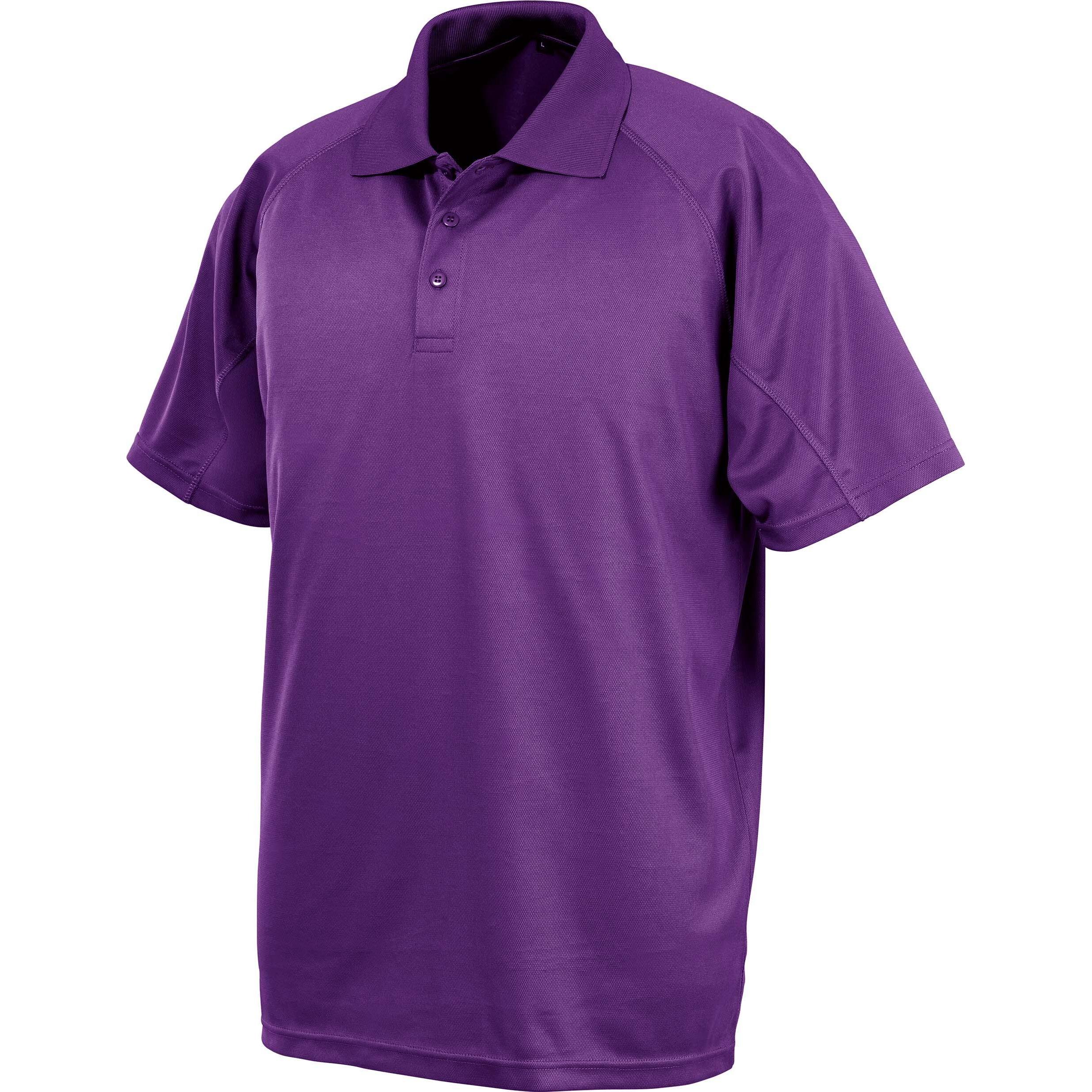Spiro, Shirt, Performance aircool, Violett, (XS)