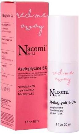 Nacomi Next Level Azeloglycine 5% soothing face serum for capillary skin 30ml (30 ml)