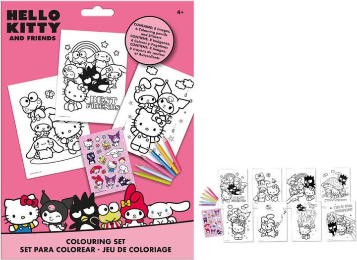 Immagine prodotto Hello Kitty Malset mit Sticker