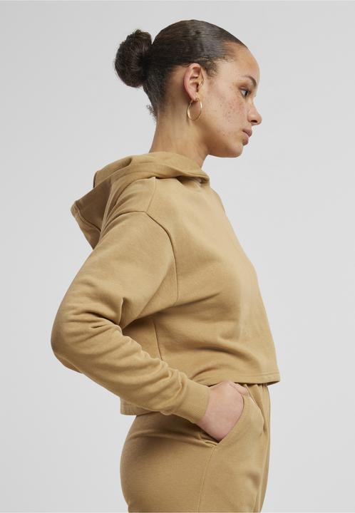 Produktbild Urban Classics Ladies Oversized Cropped Light Terry Hoodie - 159545 (M)