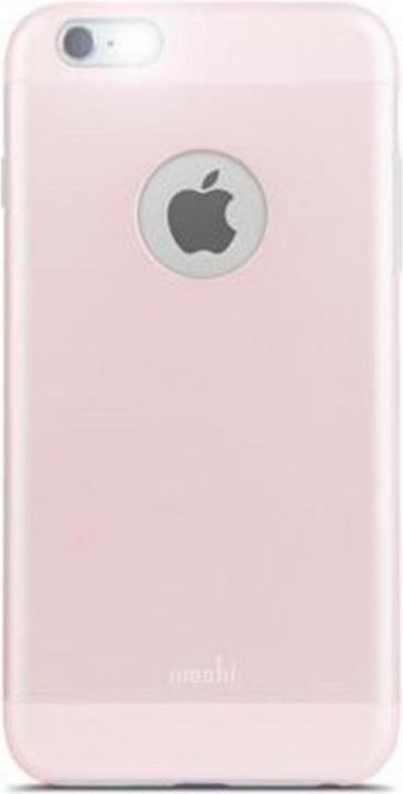 Actual product image Moshi iGlaze - ultra-slim snap on case for iPhone 6/6s Plus - Carnation Pink (Apple iPhone 6s Plus, Apple iPhone 6 Plus)