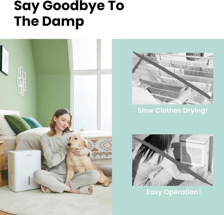 Produktbild Comfee MDDN-12DEN7 (20 m², 12 l/24h)