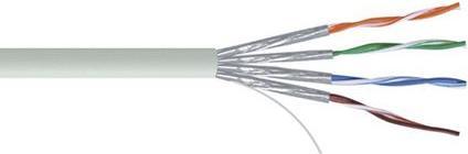 Produktbild RS PRO 4 pairs UFTP Cat7 grey PVC100M (U/FTP, CAT7, 100 m)