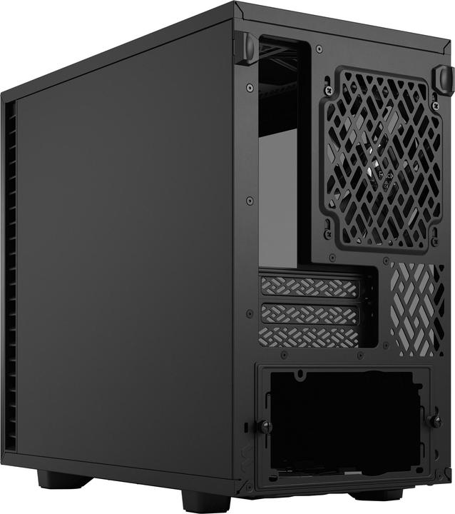 Actual product image Fractal Define 7 Nano Black TG Light Tint - black (Mini-ITX, Mini-DTX)