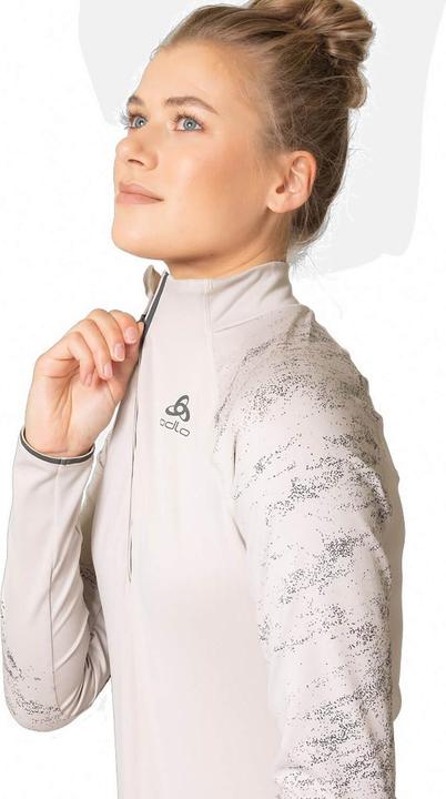 Actual product image Odlo Mid layer 1/2 zip ZEROWEIGHT CERAMIWARM (XL)