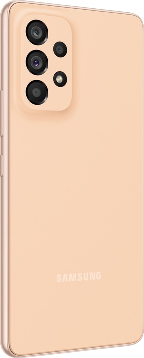 Produktbild Samsung Galaxy A53 5G EU (128 GB, Awesome Peach, 6.50", Dual SIM, 64 Mpx, 5G)