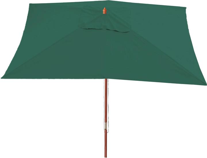 Immagine prodotto Mendler Ombrellone Florida, 3x4m poliestere/legno 6kg - verde (4 m)