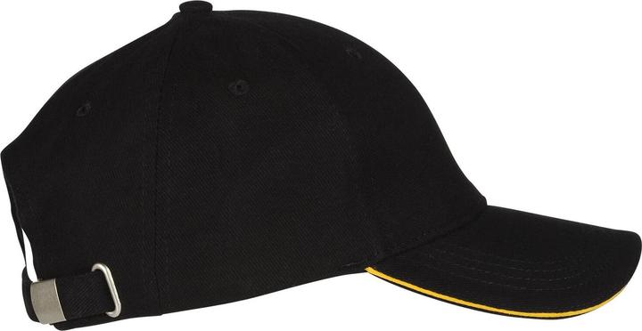 Produktbild Black & Match 6-Panel-Cap