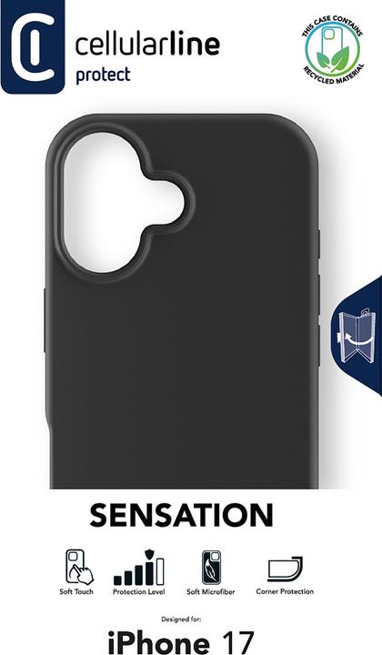 Produktbild Cellularline Silikon Case Sensation (Apple iPhone 17)