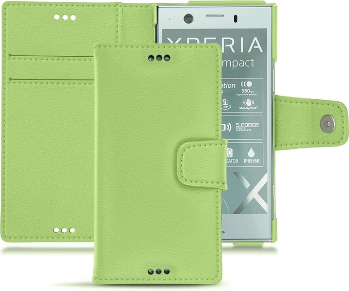 Noreve Lederschutzhülle Wallet (Sony Xperia XZ1 Compact)