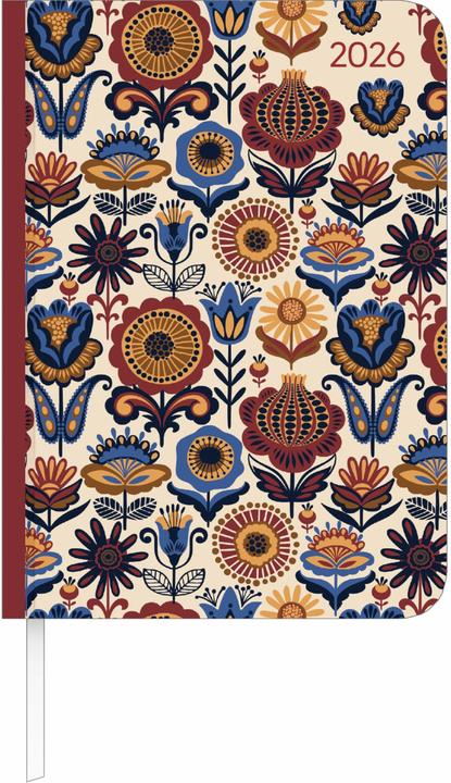 Image du produit Alpha Edition Lady Journal Paisley 2026 - Taschenkalender A6 (10,7x15,2 cm) - Weekly - 192 Seiten - Notiz-Buch - (A6, 1 semaine / 2 pages)