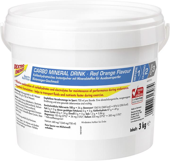 Actual product image Dextro Energy IsoFast (1 Piece, Powder, 3000 g)