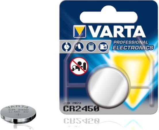 Actual product image Varta Electronics (1 pcs., CR2450, 560 mAh)