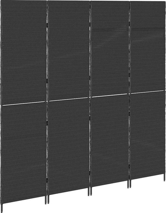 Image du produit vidaXL Séparation de pièce noire