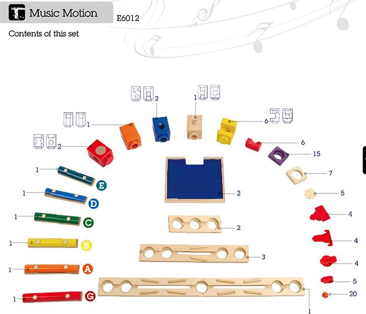 Produktbild Hape Quadrilla Music Motion