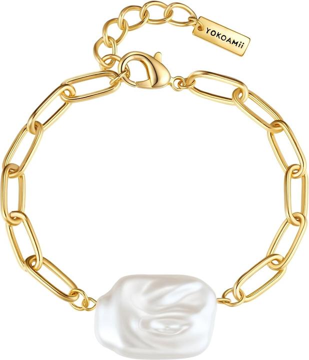 Immagine prodotto Yokoamii Bracciale da donna in lega di metallo - 36090 (18 cm, Lega metallica)