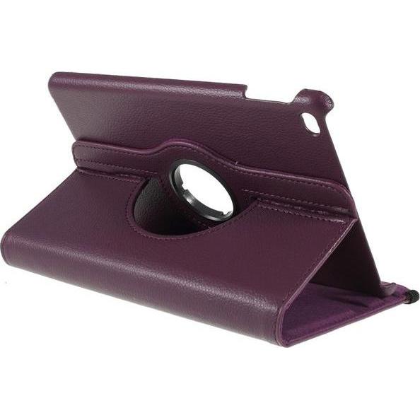 Thumbnail - MU Classic Rotierbare Leder Hülle (iPad mini 2019 (5. Gen)), Tablet Hülle, Violett