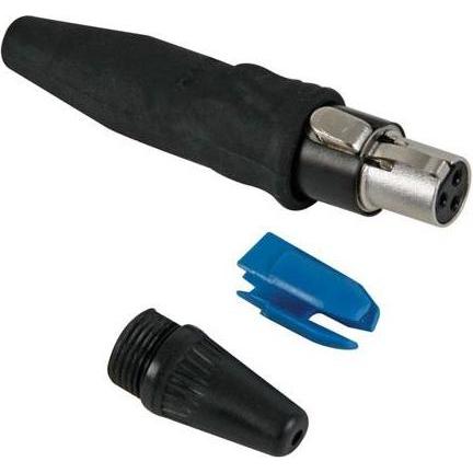 Thumbnail - Neutrik REAN RT3FC-B REAN Mini, Audio Stecker, Schwarz