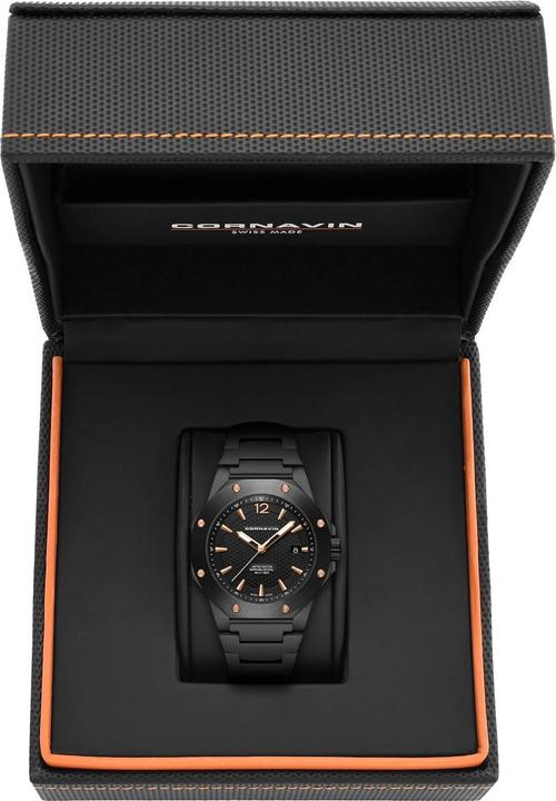 Immagine prodotto Cornavin Centro 3-H (Orologio da polso analogico, 41 mm)