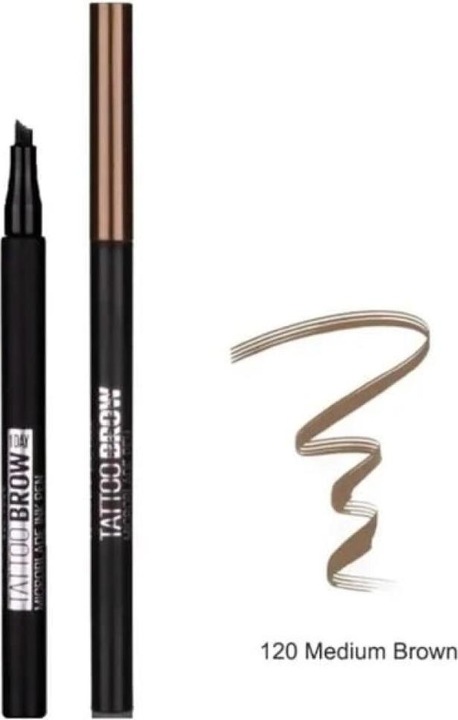 Image du produit Maybelline New York Tatouage de sourcils (120 Brun moyen)