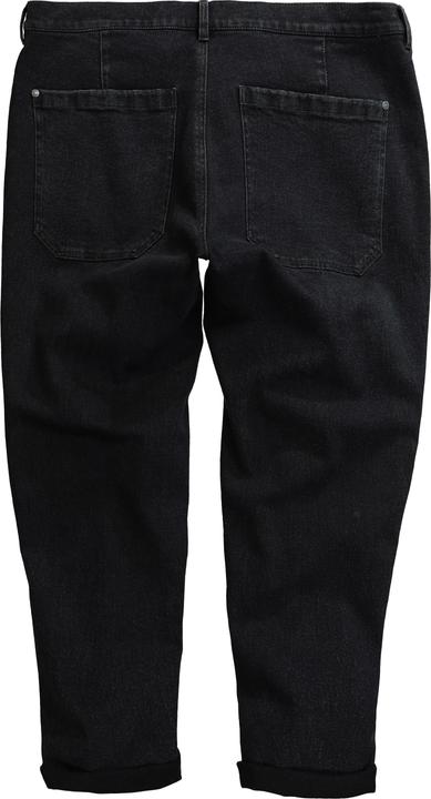 Actual product image Sthuge denim chinos, black denim, tapered baggy fit, up to size 72 (60)