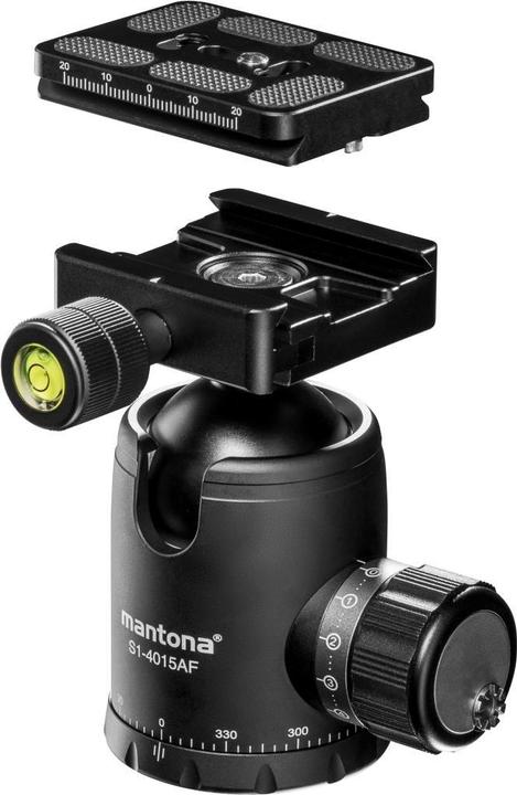 Actual product image mantona Fortress 40 ball head (S1-4015AF) (Spherical head)