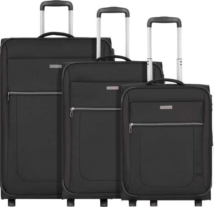 Actual product image Paklite Valencia 2 wheel suitcase set 3 pieces (180 l)