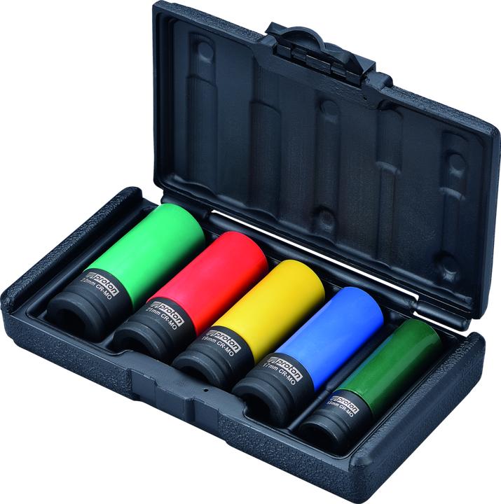 Actual product image Proton Impact socket set SNS-5C, 1/2", 5-piece (1/2")