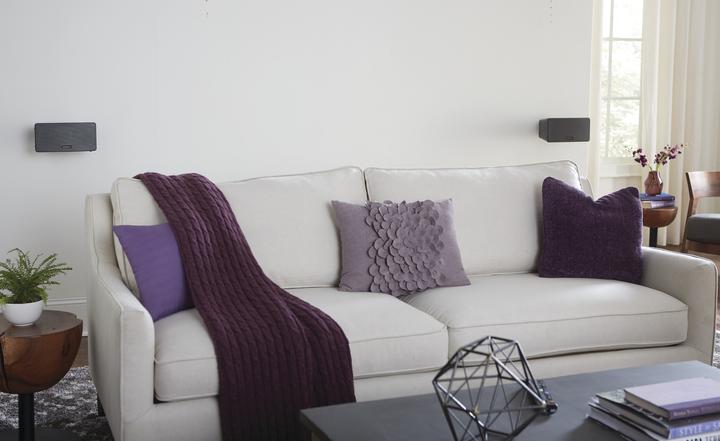 Produktbild Sanus Wandhalter zu Sonos ONE, PLAY:1 & 3 (1 Stk., Wandmontage, Schwenkbar, Neigbar)