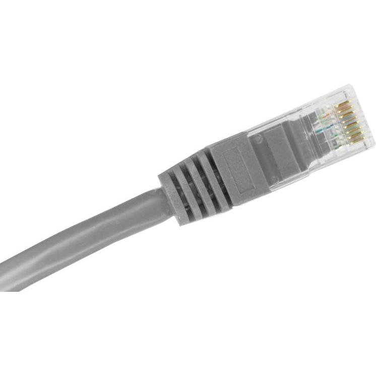 Thumbnail - Alantec KKU6ASZA025 Patchkabel UUTP Kat6A LSOH 025m grau (U/UTP, CAT6a, 0.25 m), Netzwerkkabel