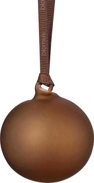 Blomus JUHLA Weihnachtsschmuck L rustic brown 9cm 2tlg (2-part)