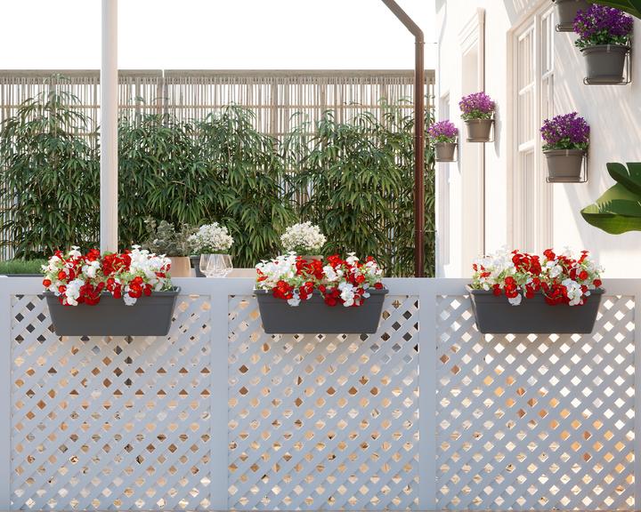 Actual product image Artevasi Venezia Water Reserve Plant Box Kit (49 x 19.50 x 16.60 cm)