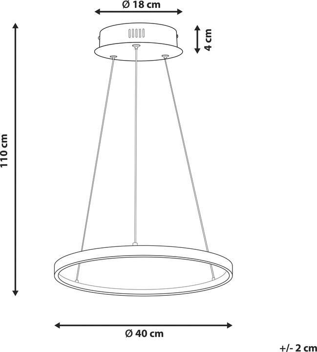 Immagine prodotto Beliani Jordan (1258 lm)