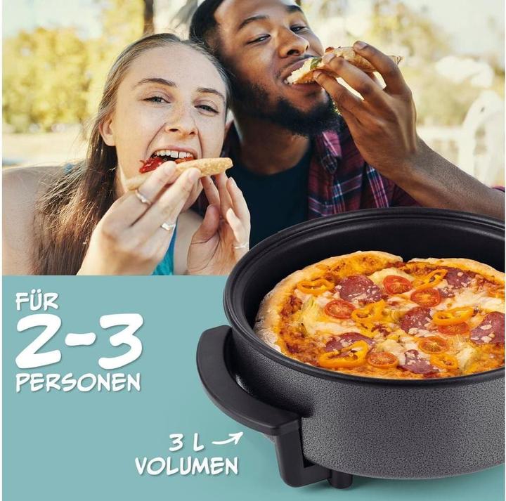 Actual product image Gourmetmaxx Party-Pfanne mit Deckel, 1500 W