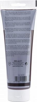 Actual product image Pebeo Studio Acrylics fine acrylic (Burnt umber, 250 ml)